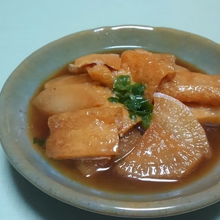 大根と油揚げの甘辛煮＊